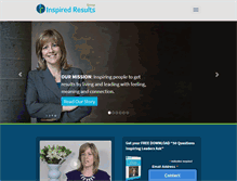 Tablet Screenshot of inspiredresultsgroup.com